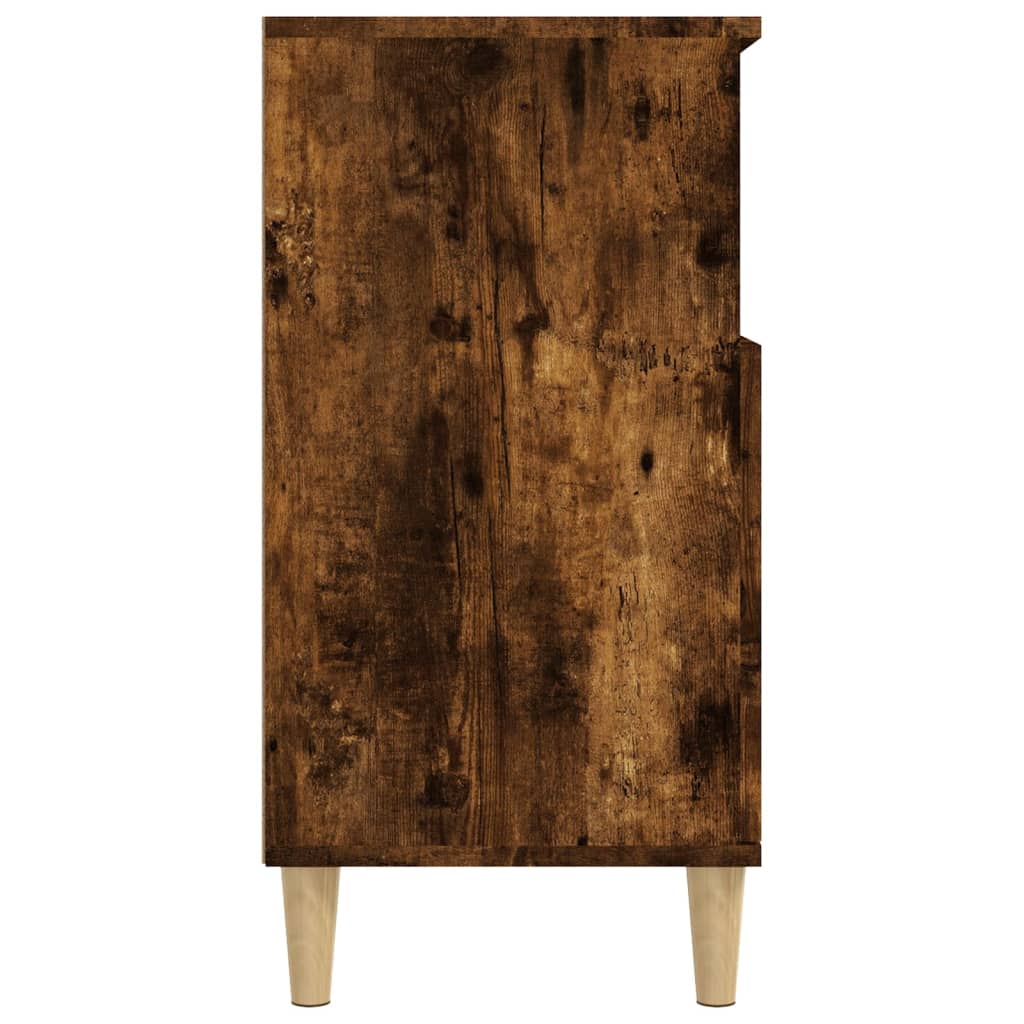 Buffet Chêne fumé 60x35x70 cm Bois d'ingénierie