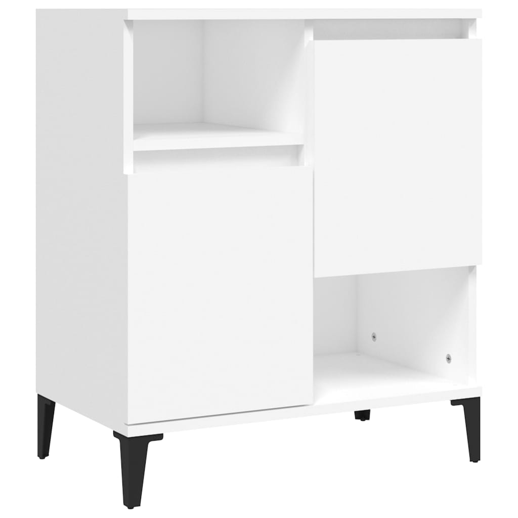 White buffet 60x35x70 cm Engineering wood