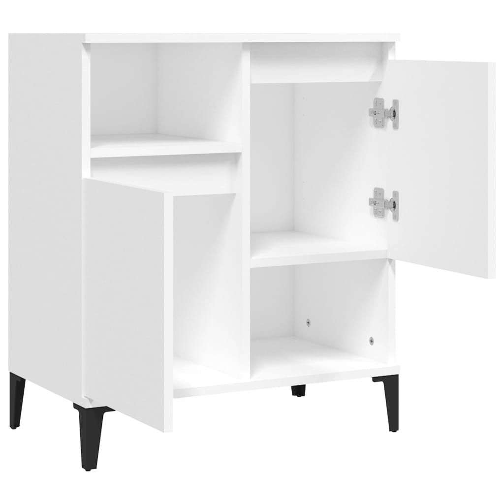 White buffet 60x35x70 cm Engineering wood