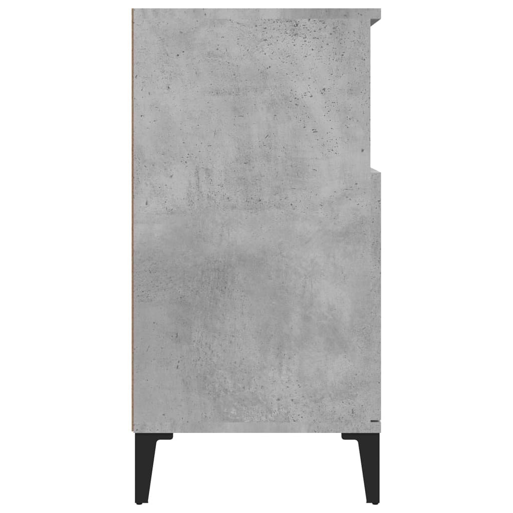 Credenza Grigio cemento 60x35x70 cm MDF