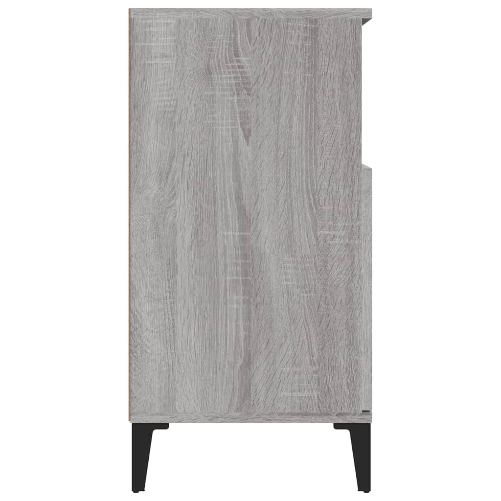 Sonoma Grey Buffet 60x35x70 cm ingegneristica legna