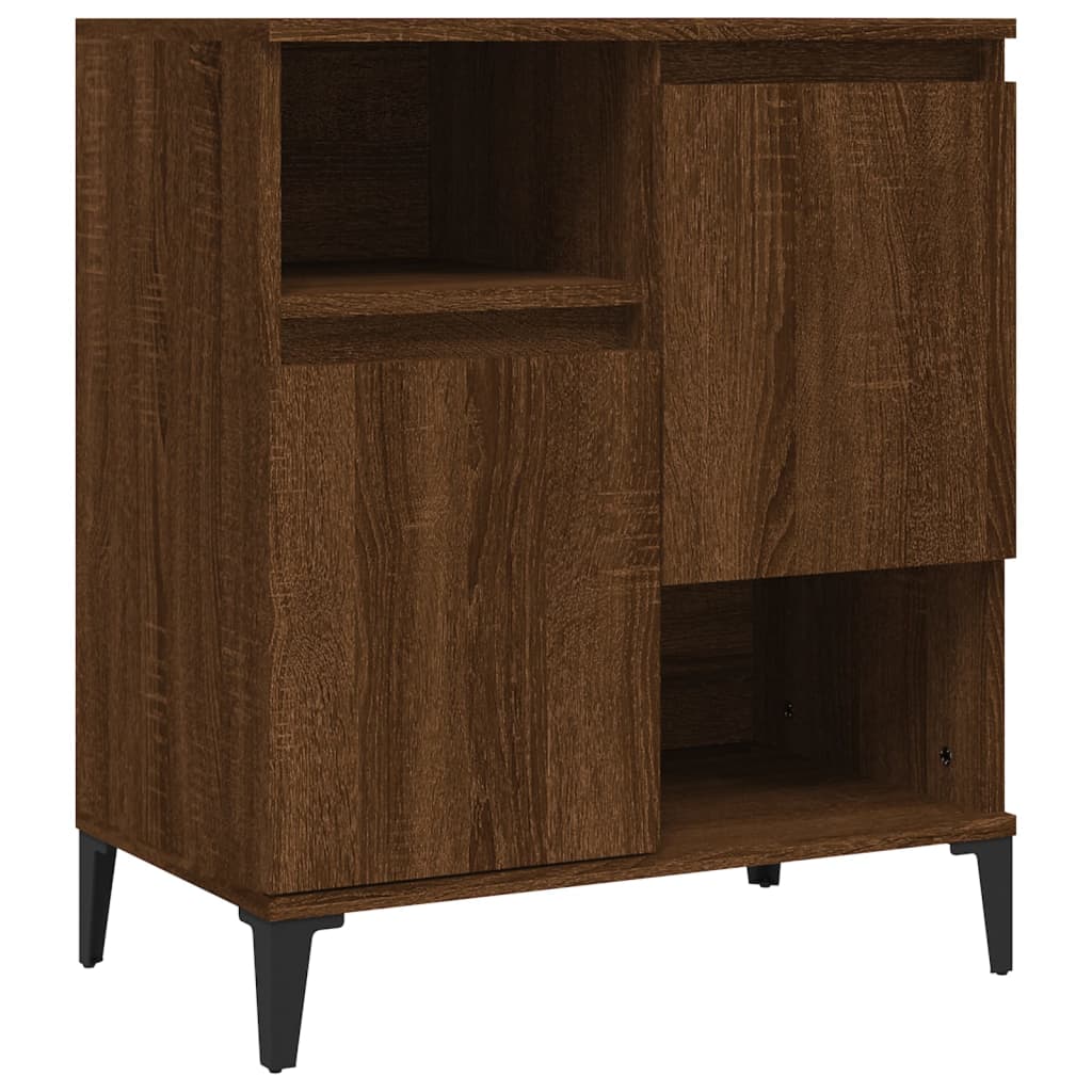 Brown oak buffet 60x35x70 cm engineering wood