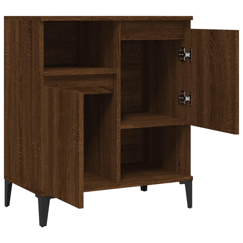 Brown oak buffet 60x35x70 cm engineering wood