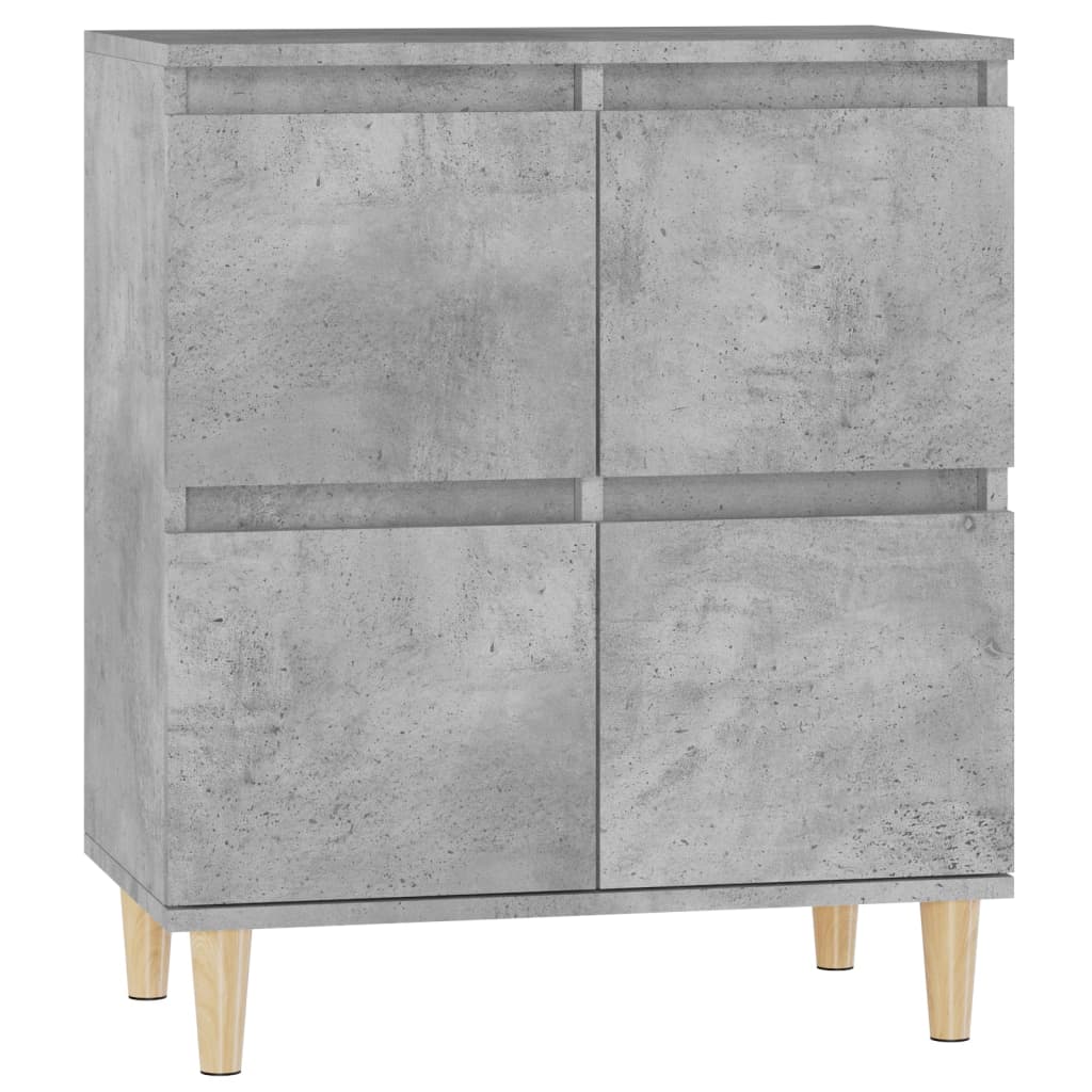 Buffet Gris béton 60x35x70 cm Bois d'ingénierie