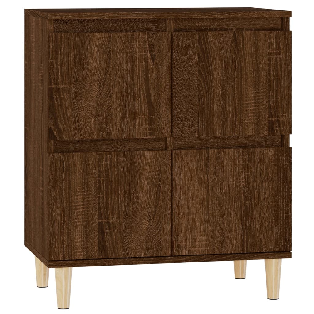 Buffet Chêne marron 60x35x70 cm Bois d'ingénierie