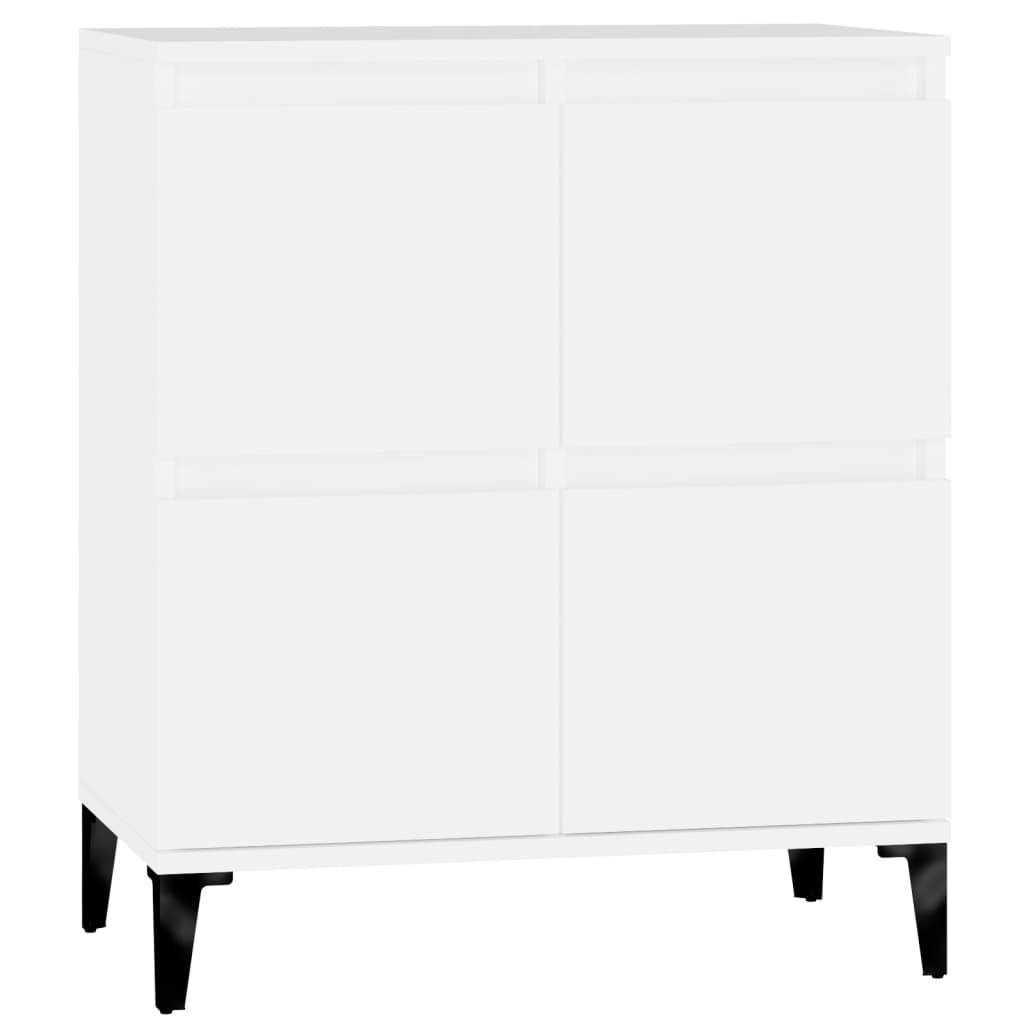 White buffet 60x35x70 cm Engineering wood