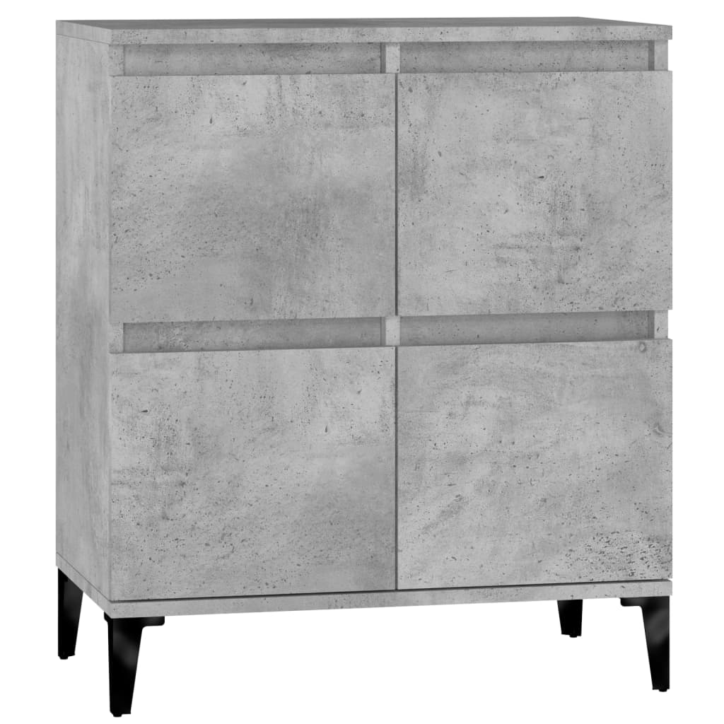 Concrete gray buffet 60x35x70 cm Engineering wood