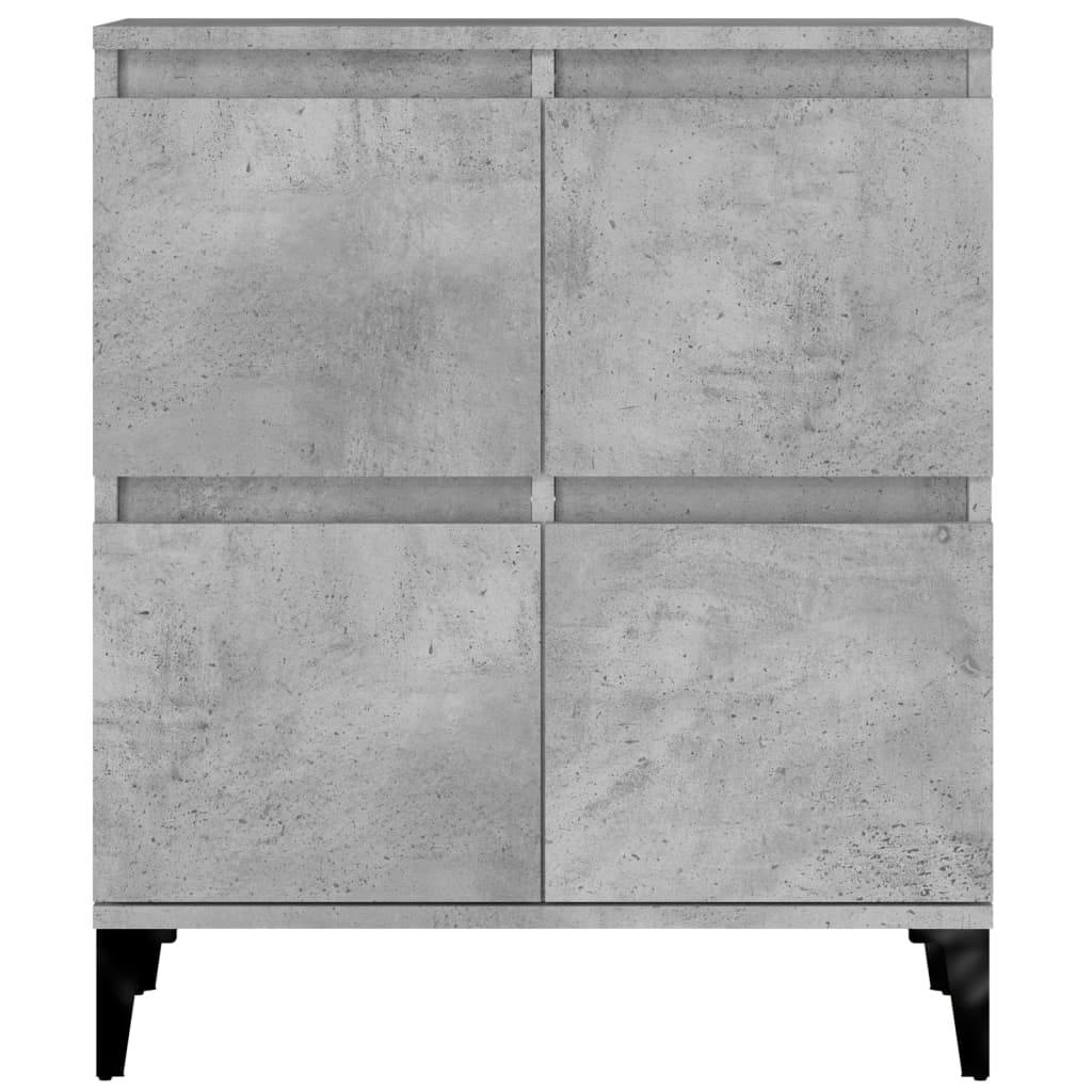 Concrete gray buffet 60x35x70 cm Engineering wood