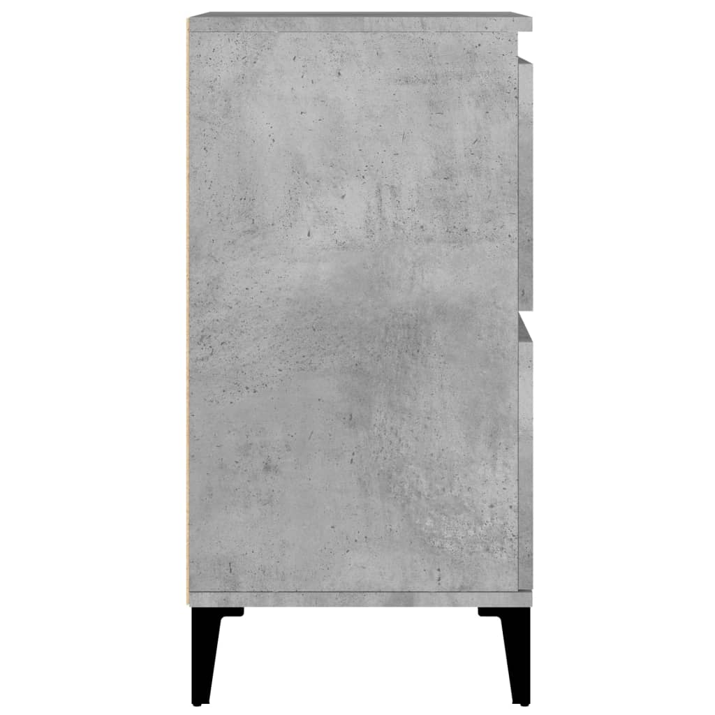 Concrete gray buffet 60x35x70 cm Engineering wood