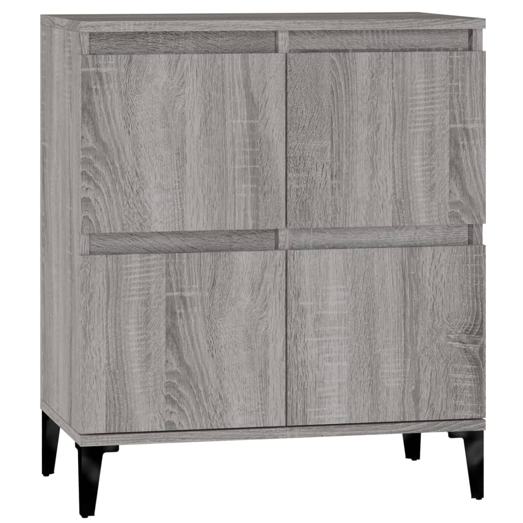 Sonoma Grey Buffet 60x35x70 cm ingegneristica legna