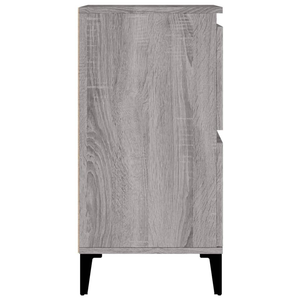 Sonoma Grey Buffet 60x35x70 cm ingegneristica legna