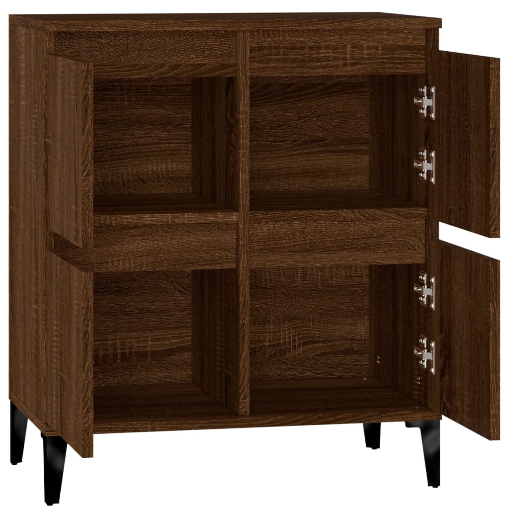 Brown Eiche Buffet 60x35x70 cm Ingenieurholz