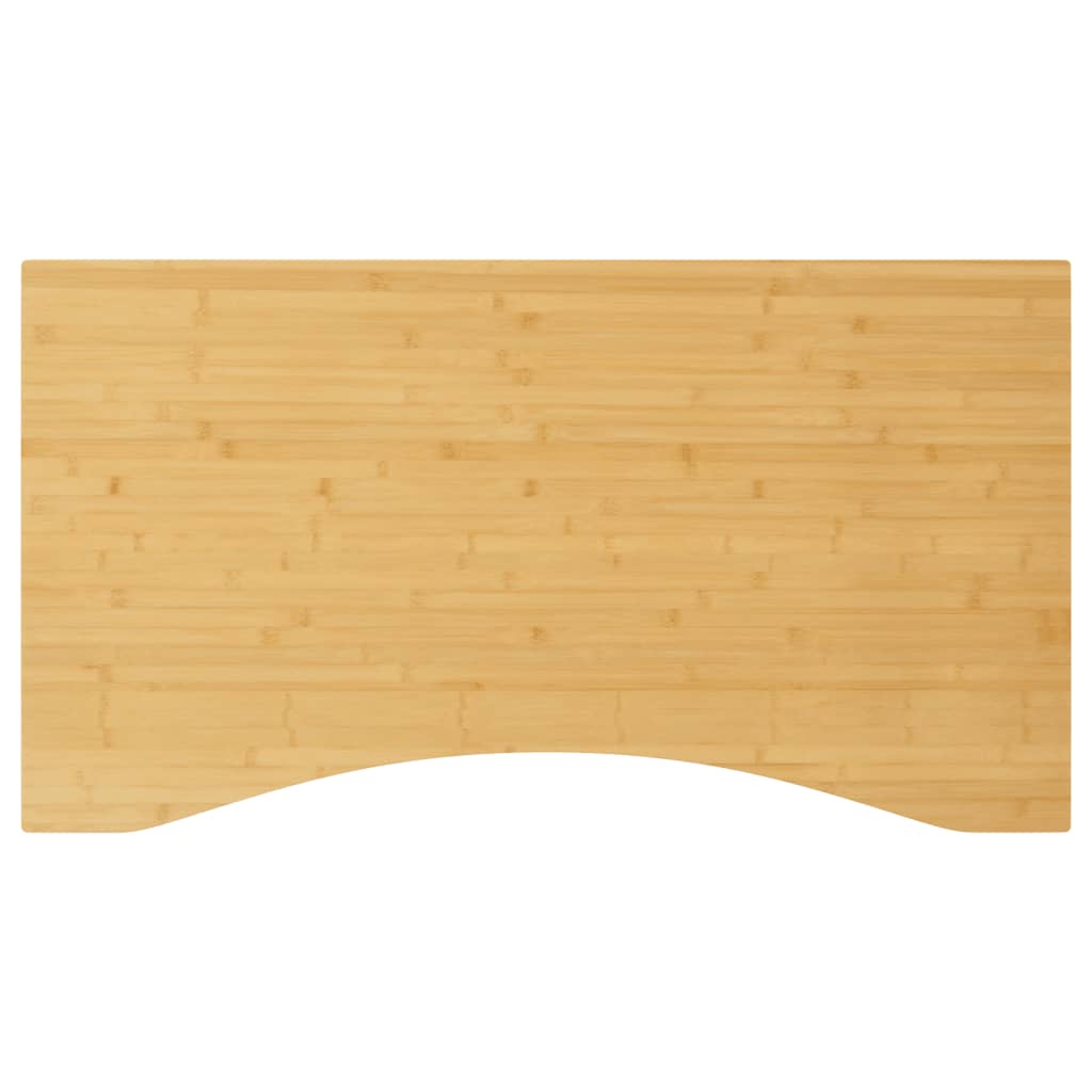 Piano scrivania 110x60x1,5 cm bambù