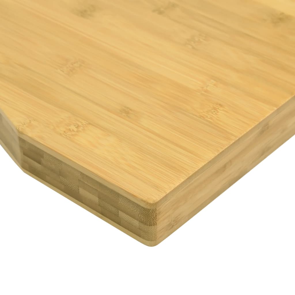 Schreibtisch Top 100x50x4 cm Bambus
