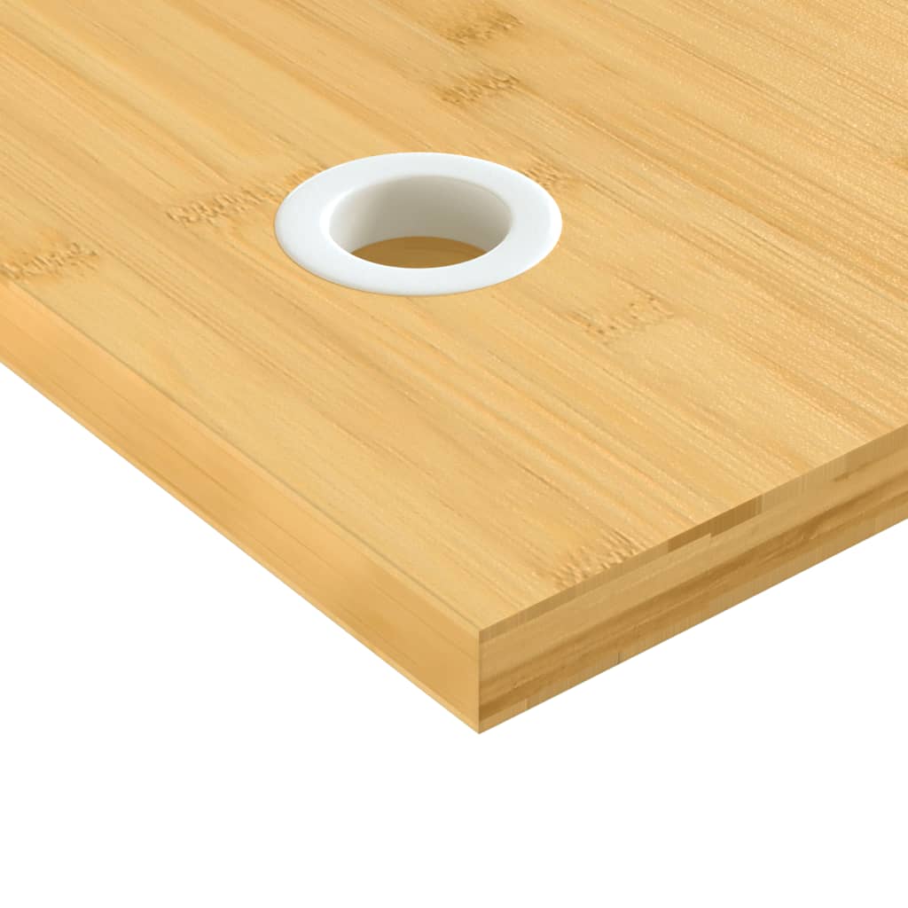 Schreibtisch Top 100x50x2,5 cm Bambus