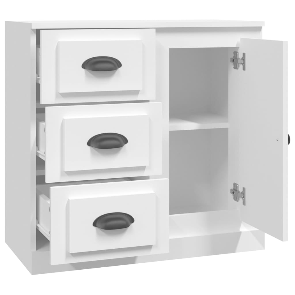 White buffet 70x35.5x67.5 cm engineering wood