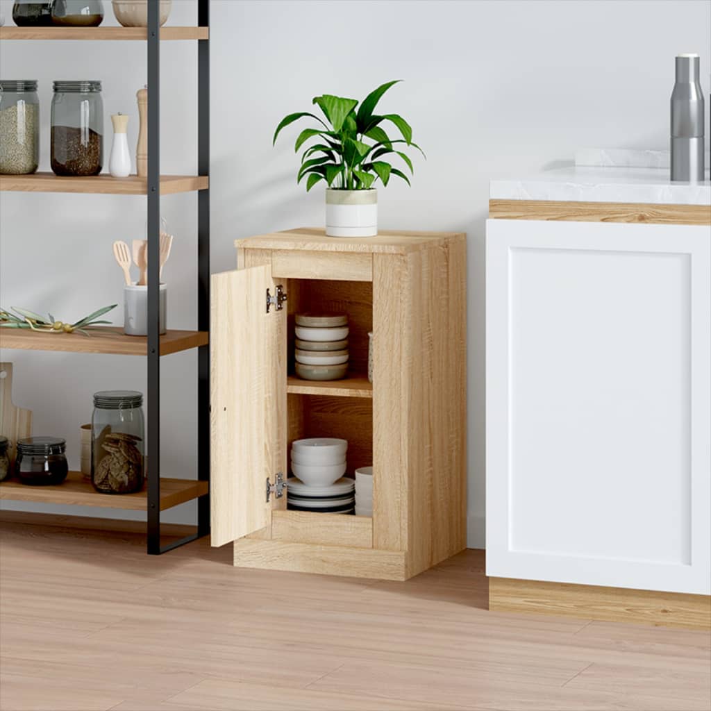 Sonoma Oak Buffet 37,5x35.5x67,5 cm Ingenieurholz Holz