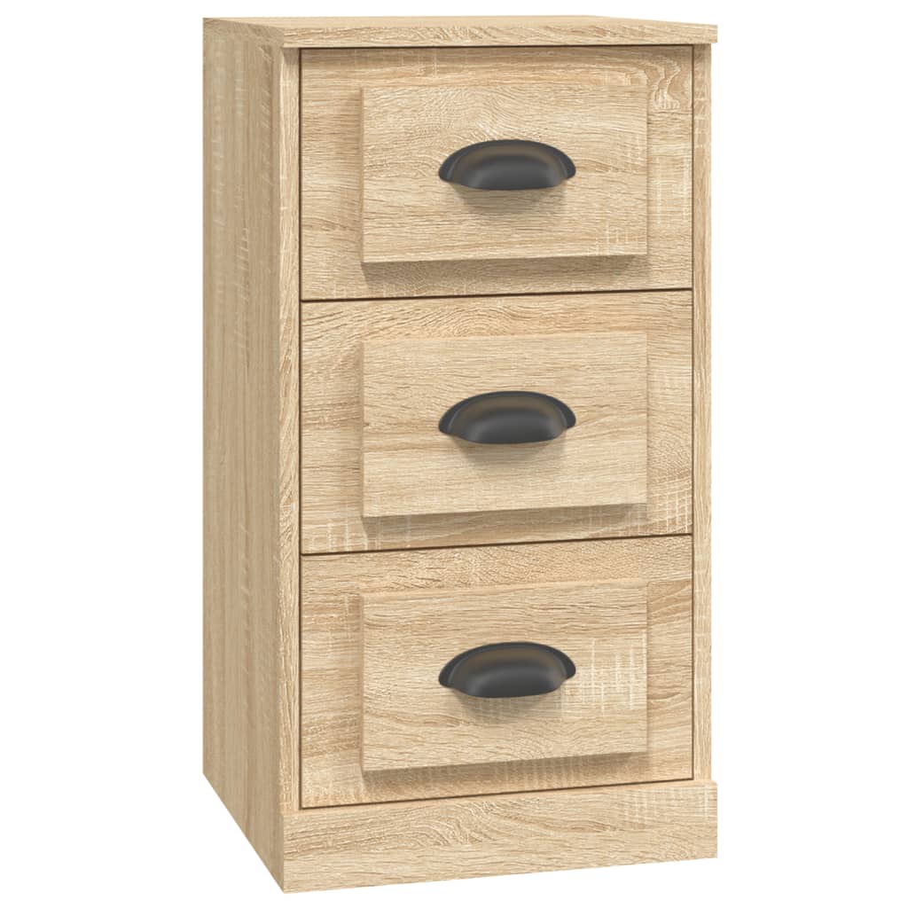 Buffet chêne sonoma 36x35,5x67,5 cm bois d'ingénierie