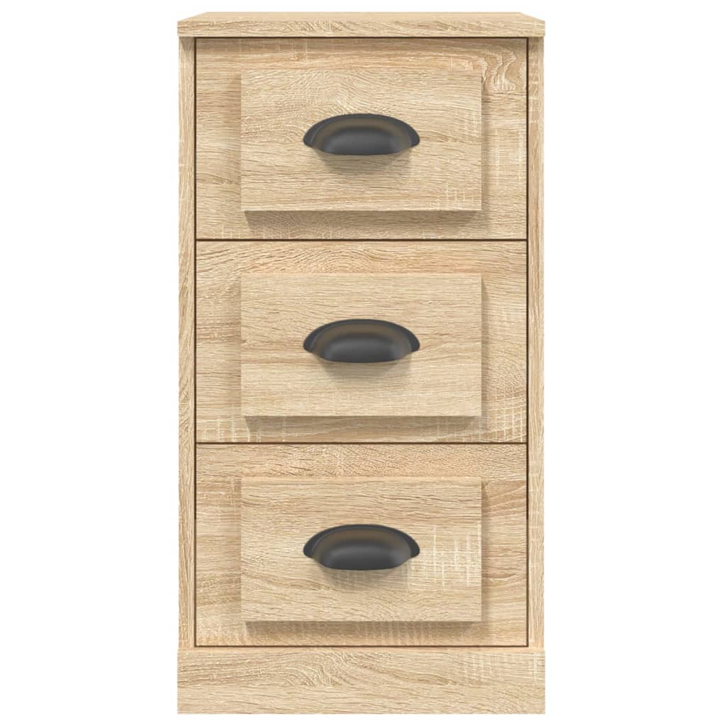 Buffet chêne sonoma 36x35,5x67,5 cm bois d'ingénierie