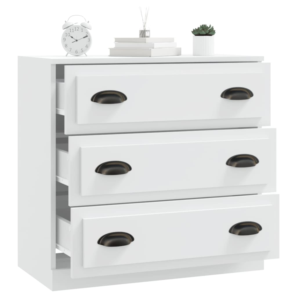 White buffet 70x35.5x67.5 cm engineering wood