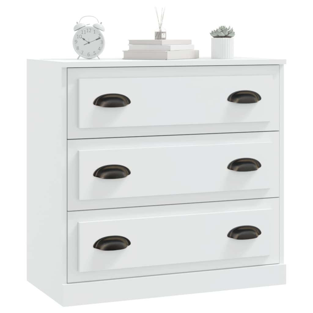 White buffet 70x35.5x67.5 cm engineering wood