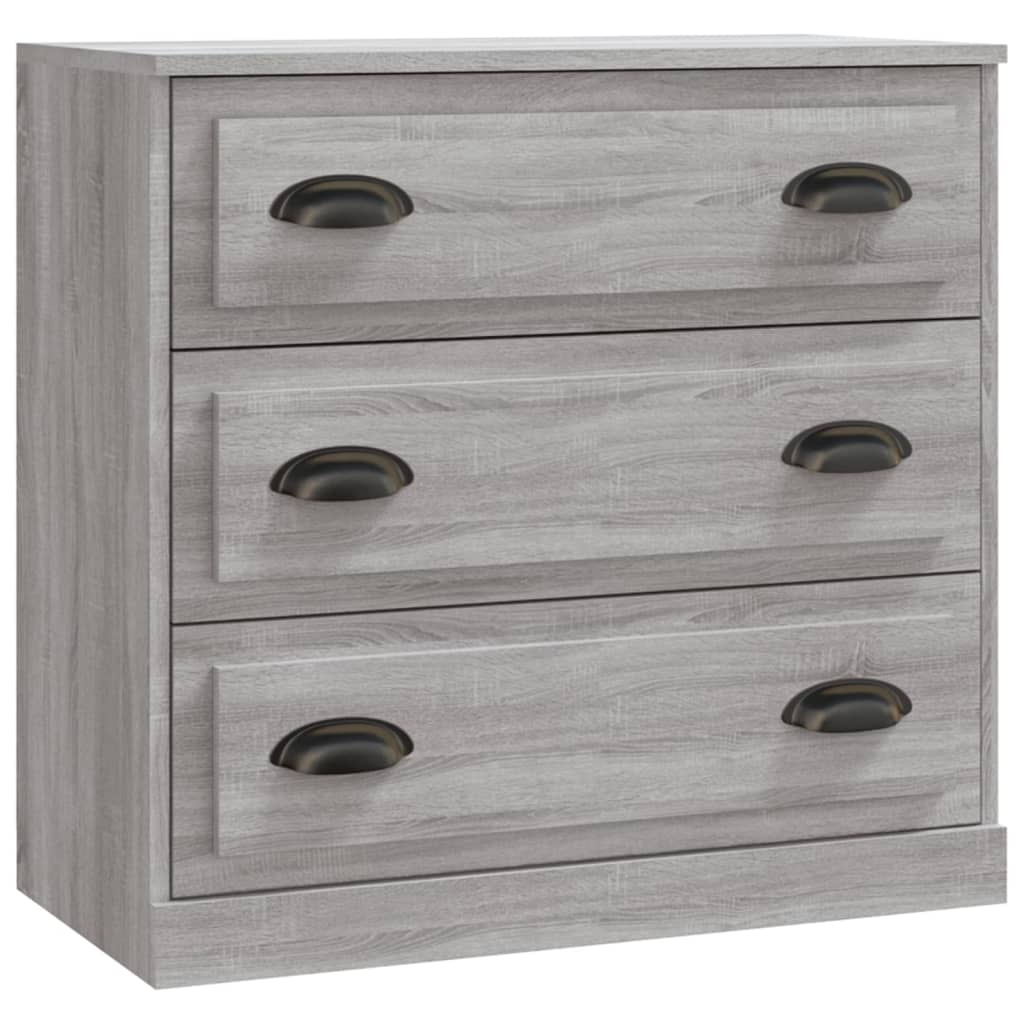 Sonoma Grey Buffet 70x35.5x67.5 CM INGEGNERING WOOD