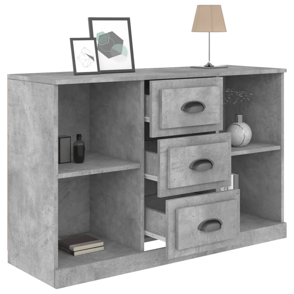 Concrete gray buffet 104.5x35.5x67.5 cm engineering wood