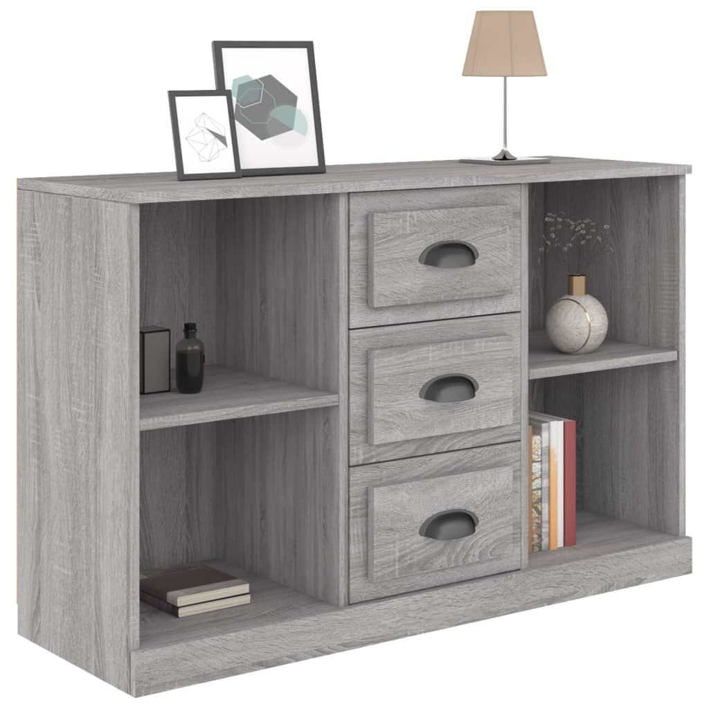 Buffet sonoma gris 104,5x35,5x67,5 cm bois d'ingénierie