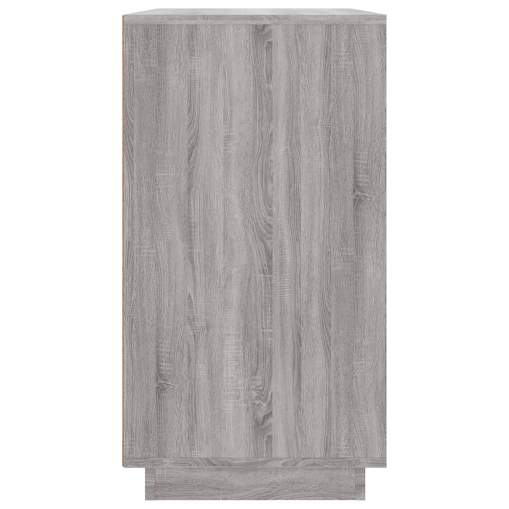 Sonoma Grey Buffet 80x34x75 cm Engineering Holz