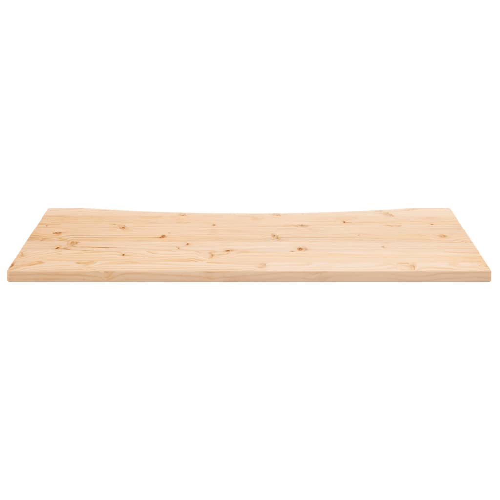 Desk top 100x50x2.5 cm solid pine wood