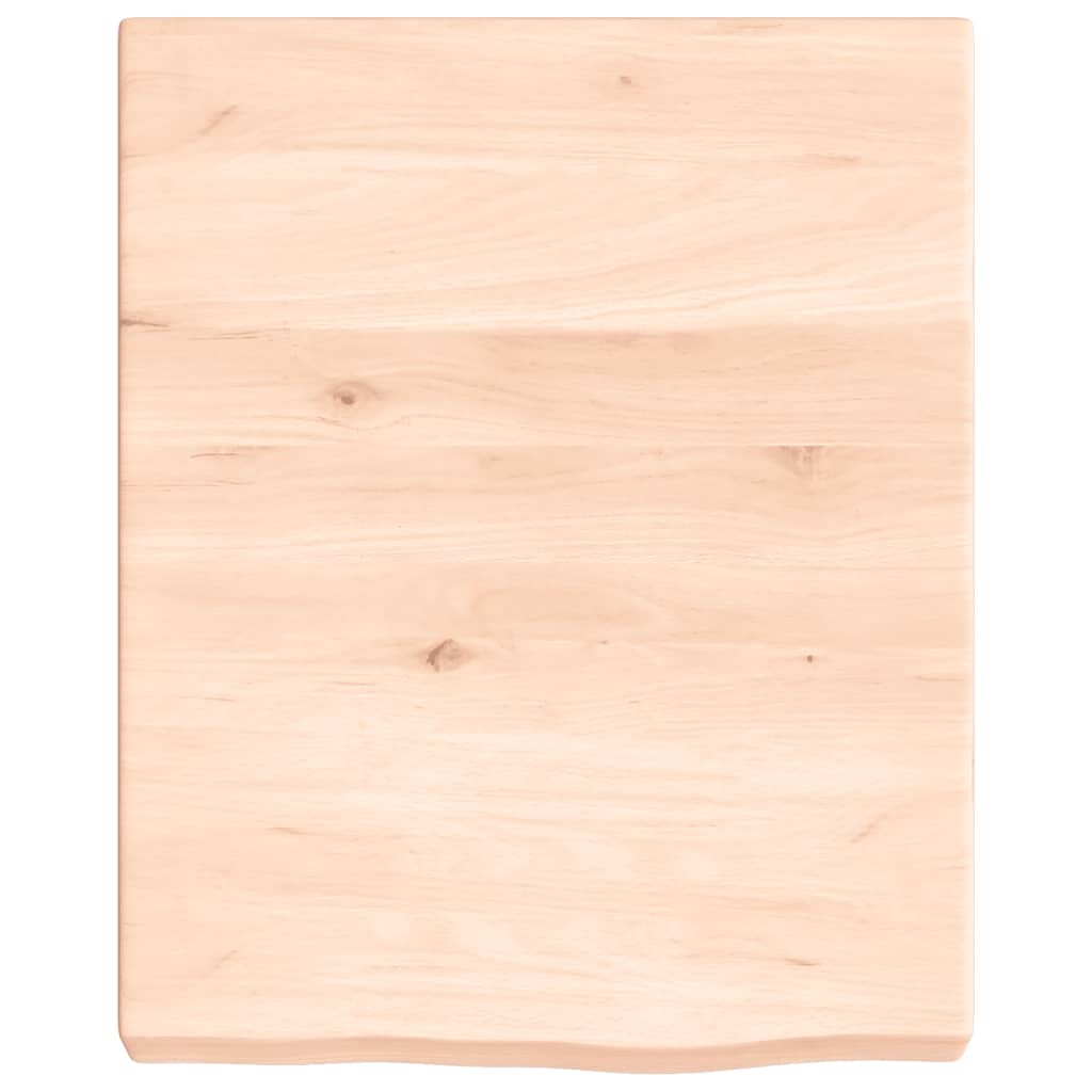 40x50x Scaffale a parete (2-6) cm in legno di quercia solida non salata