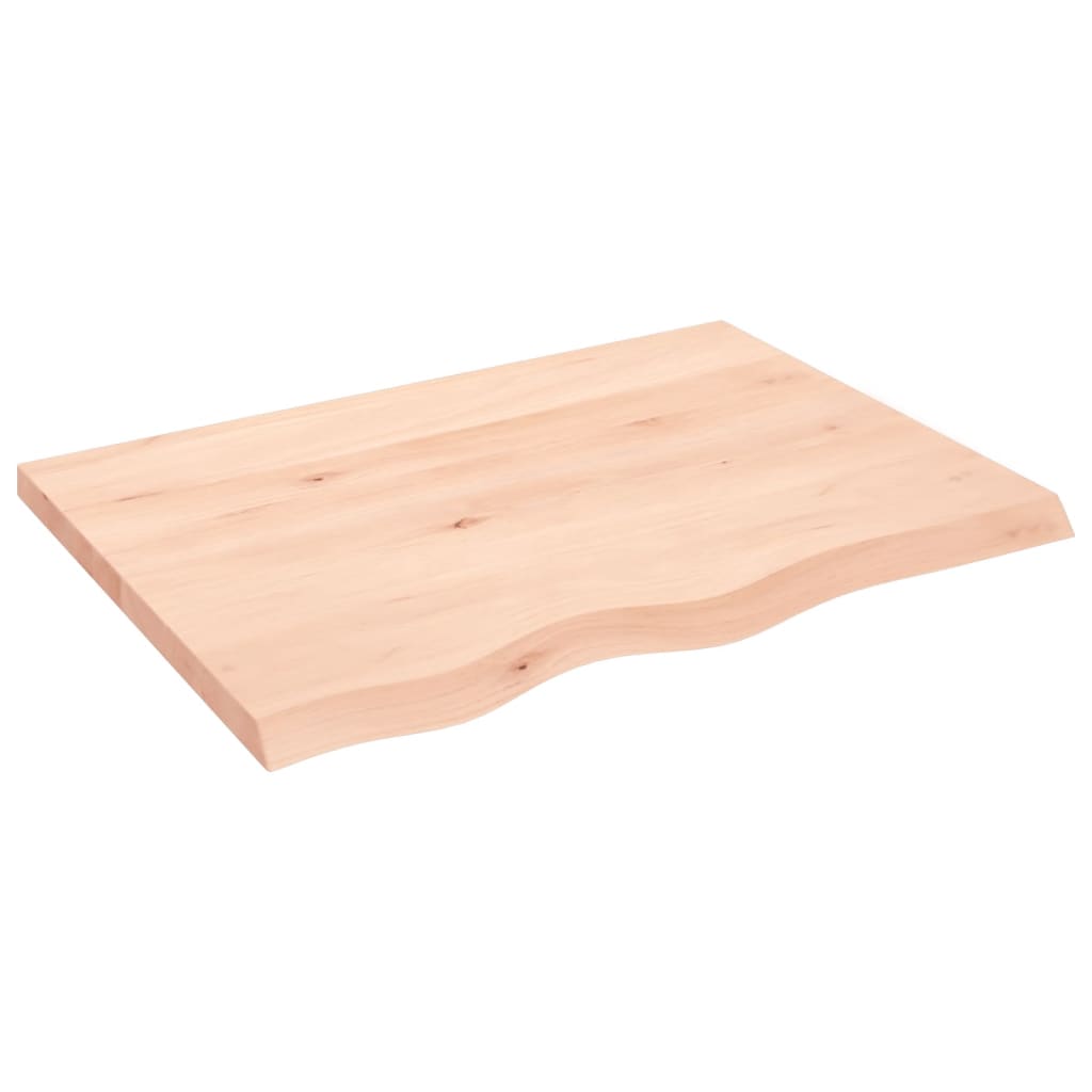 80x60x wall shelf (2-4) CM Undretered solid oak wood