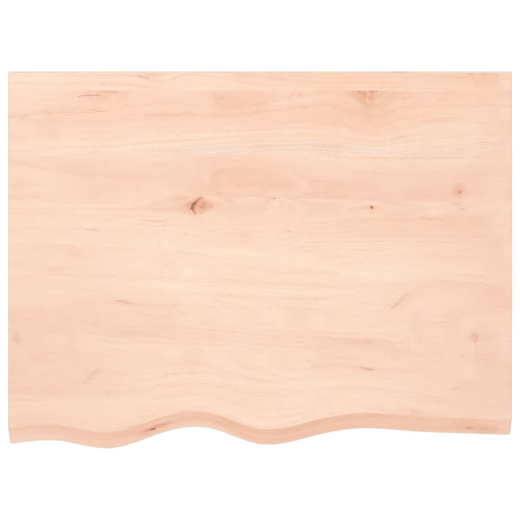 80x60x Scaffale a parete (2-4) cm in legno di quercia solida non classificata