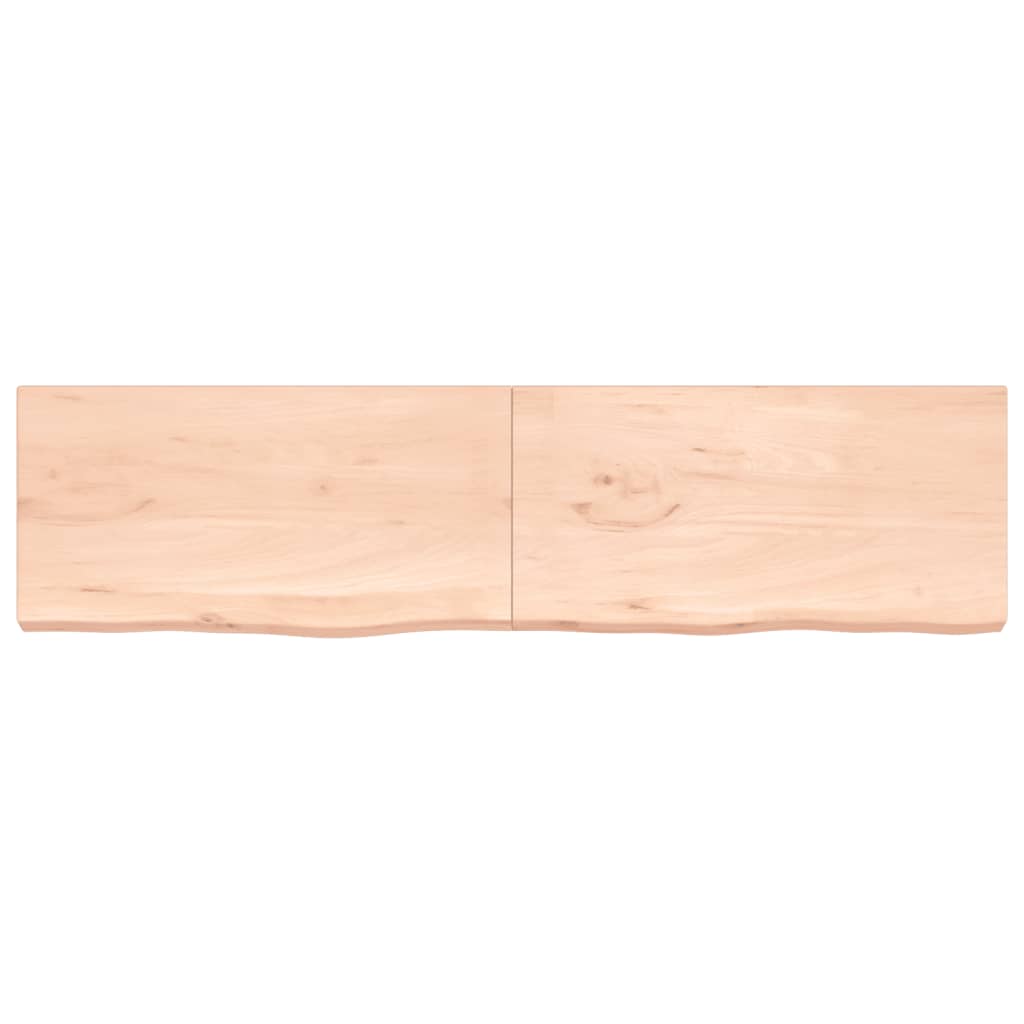 200x50x Wandschelf (2-6) cm undreterierter Eichenholz Holz