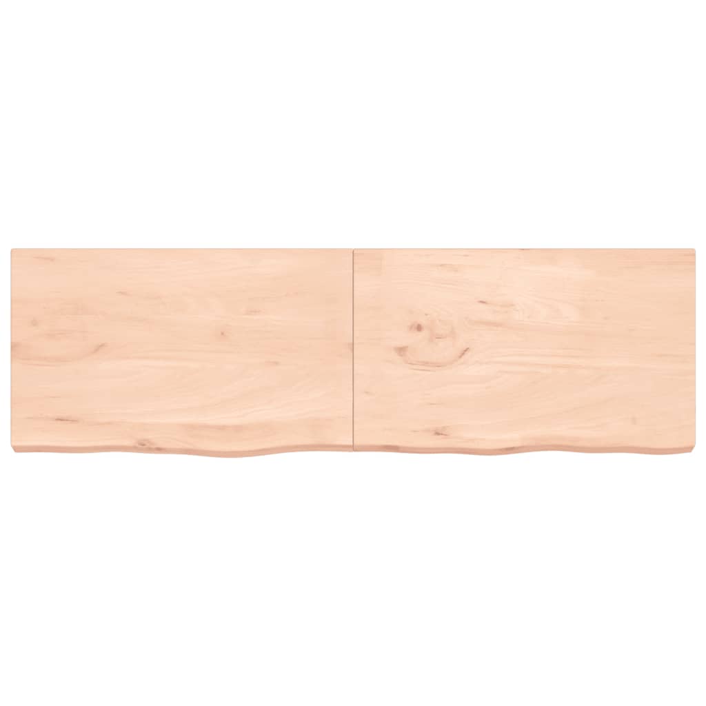 200x60x Wandschelf (2-6) cm undreterierter Eichenholz Holz
