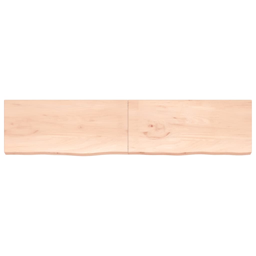 220x50x wall shelf (2-6) cm Undreteed solid oak wood