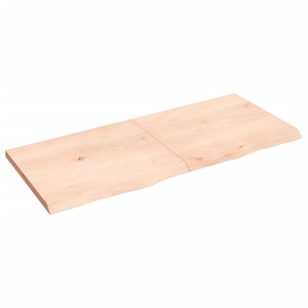 140x60x Tischplatte (2-4) cm unbehandeltes Feststoffholzholz