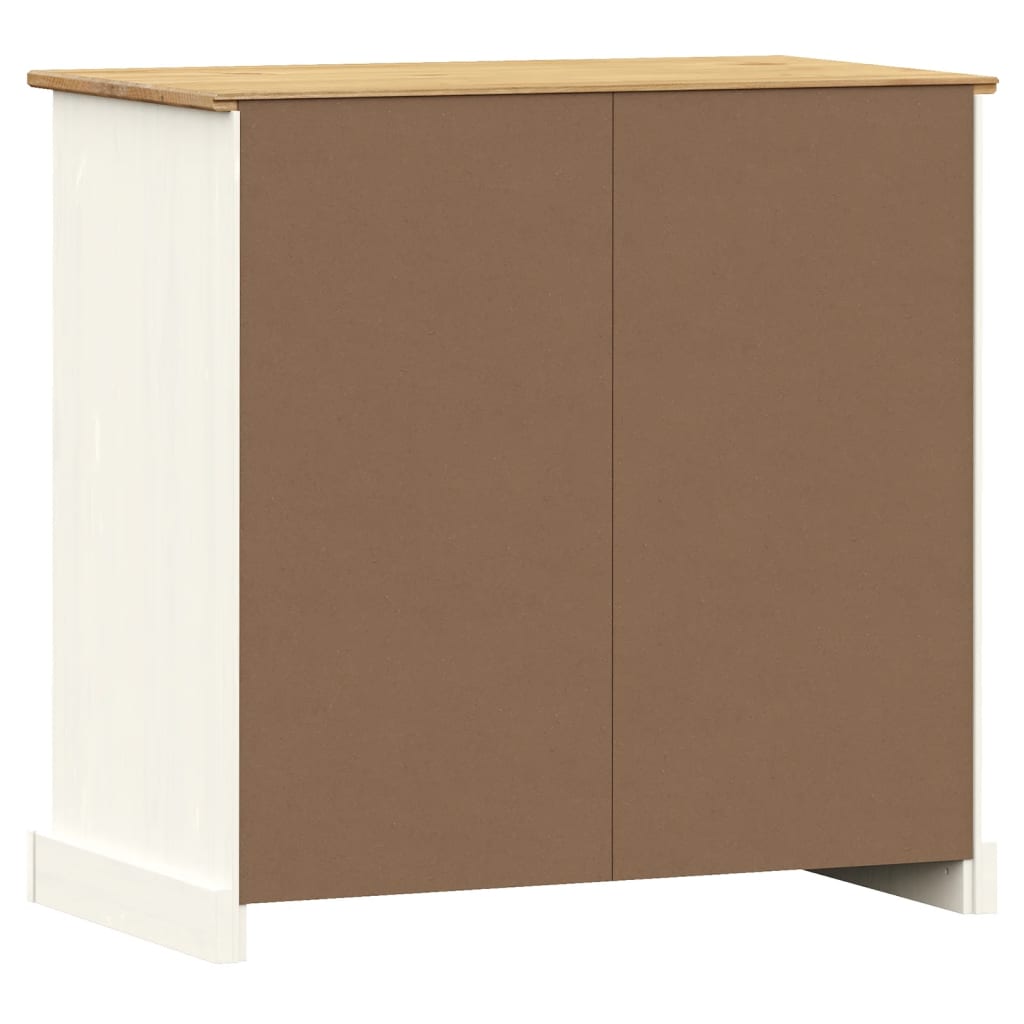 Credenza con cassetti VIGO 78x40x75 cm in legno massello di pino bianco