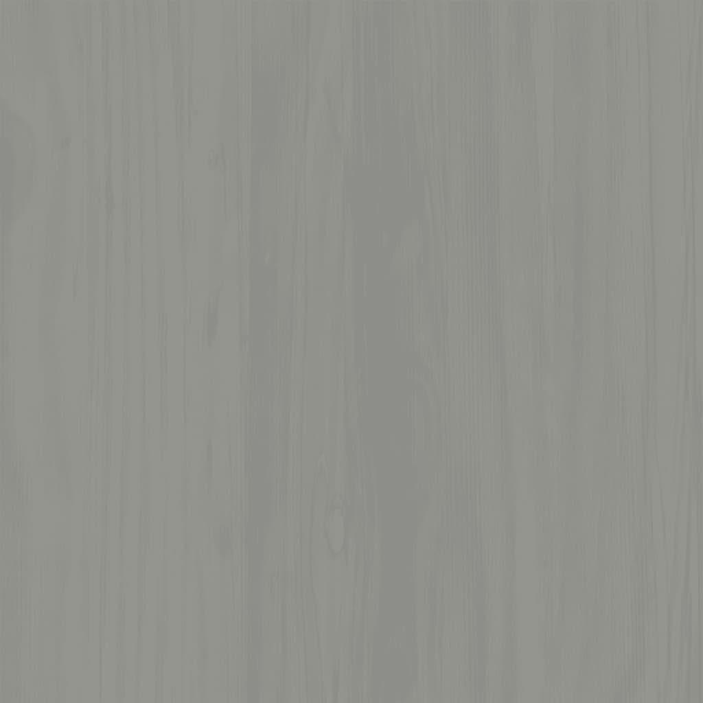 Credenza con cassetti VIGO 78x40x75 cm in legno massello di pino grigio