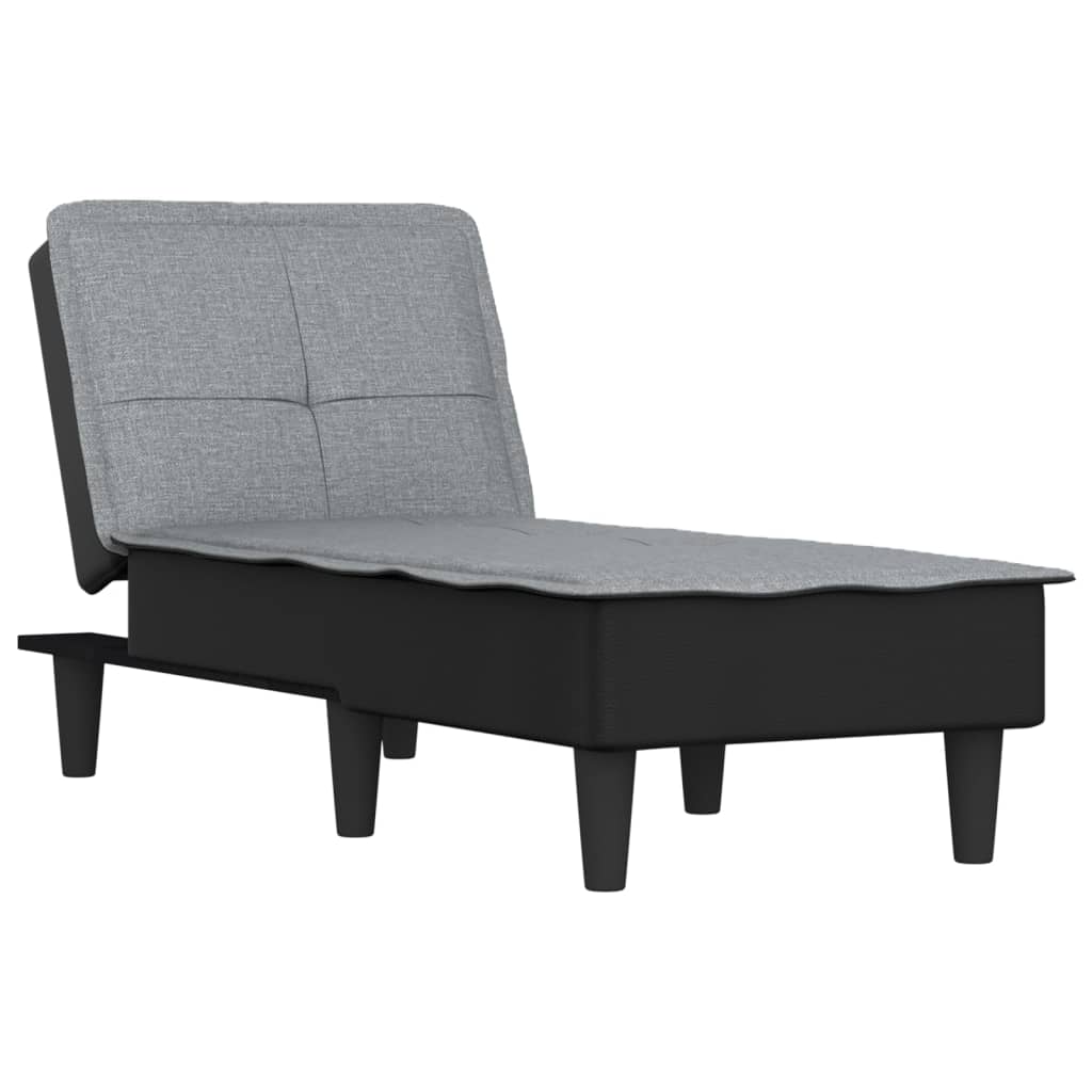 Light gray lounge chair fabric