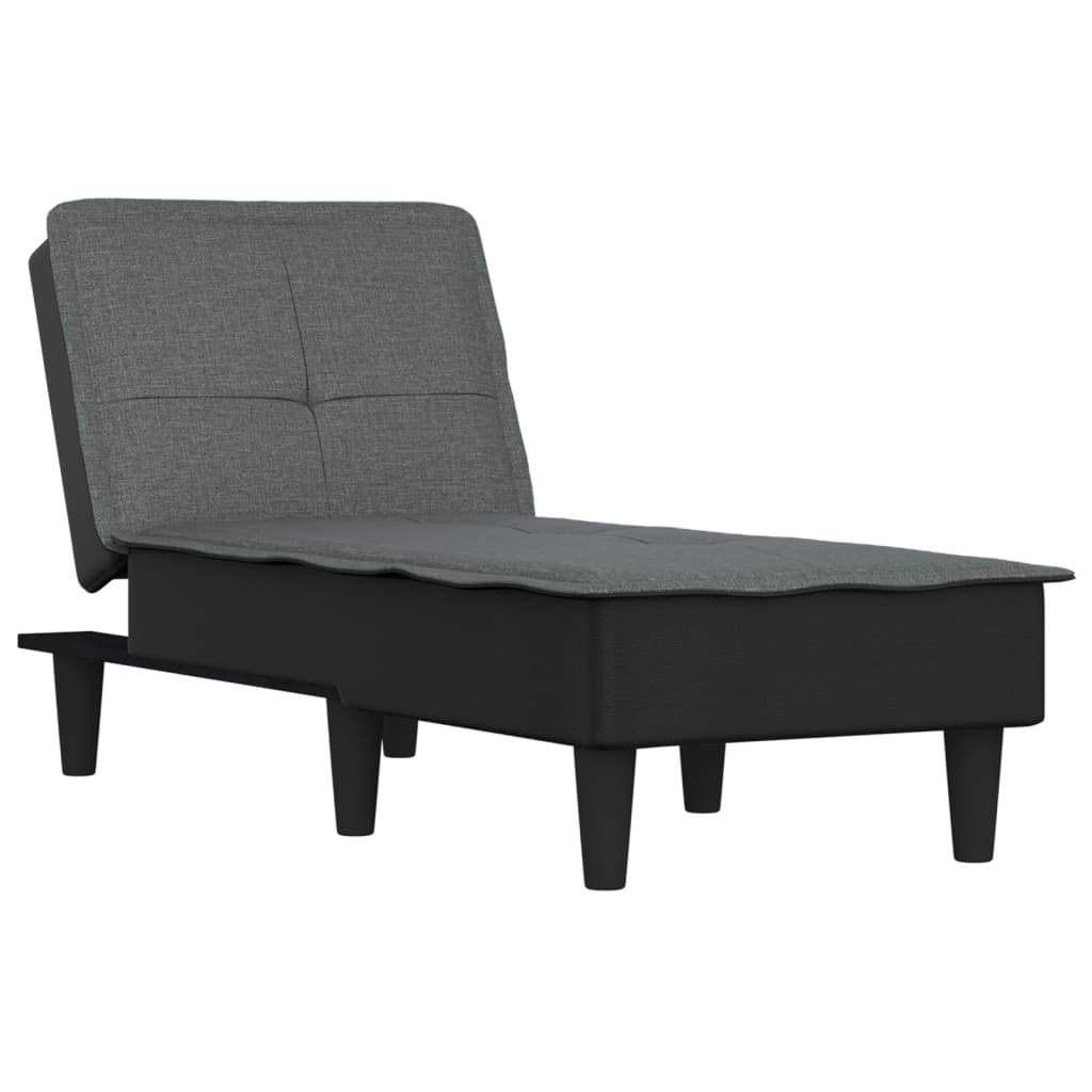 Dark gray lounge chair fabric