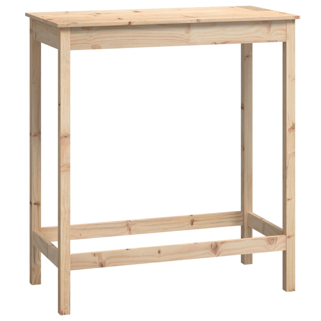 Balken Tabelle 100x50x110 cm Festkieferholz