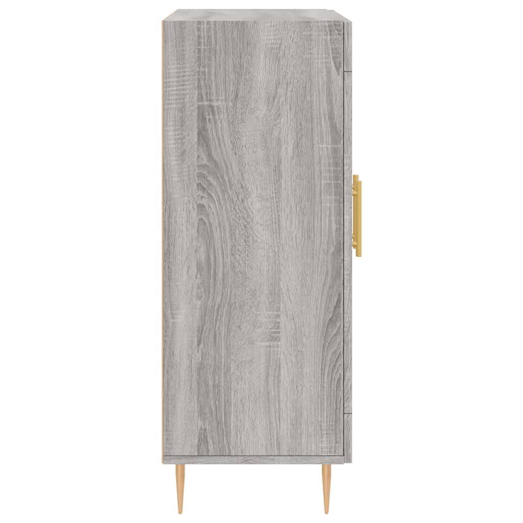 Sonoma Grey Buffet 69.5x34x90 cm ingegnerista legno