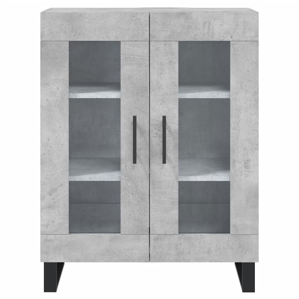 Concrete gray buffet 69.5x34x90 cm Engineering wood