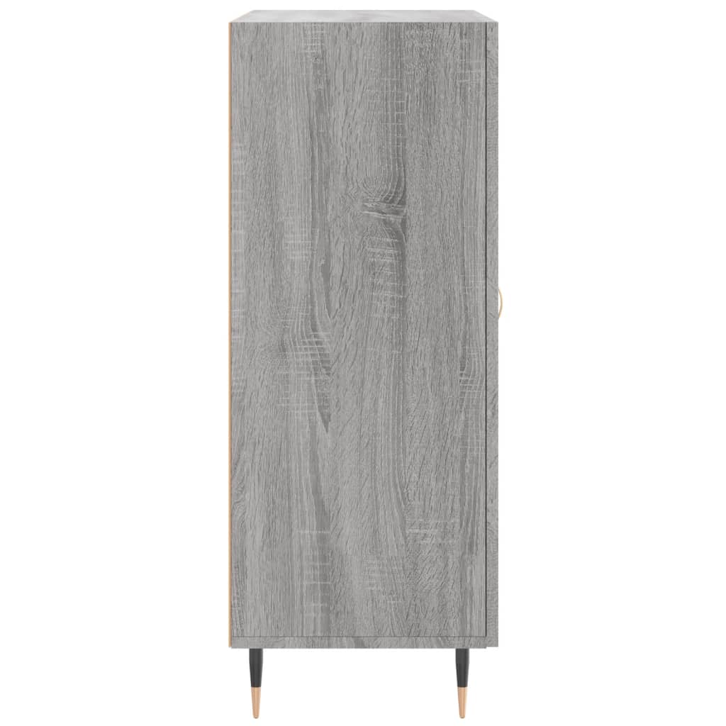 Sonoma gray buffet 69.5x34x90 cm Engineering wood