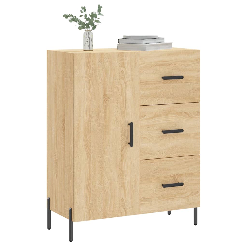 Sonoma Oak Buffet 69.5x34x90 cm Ingenieurholz Holz