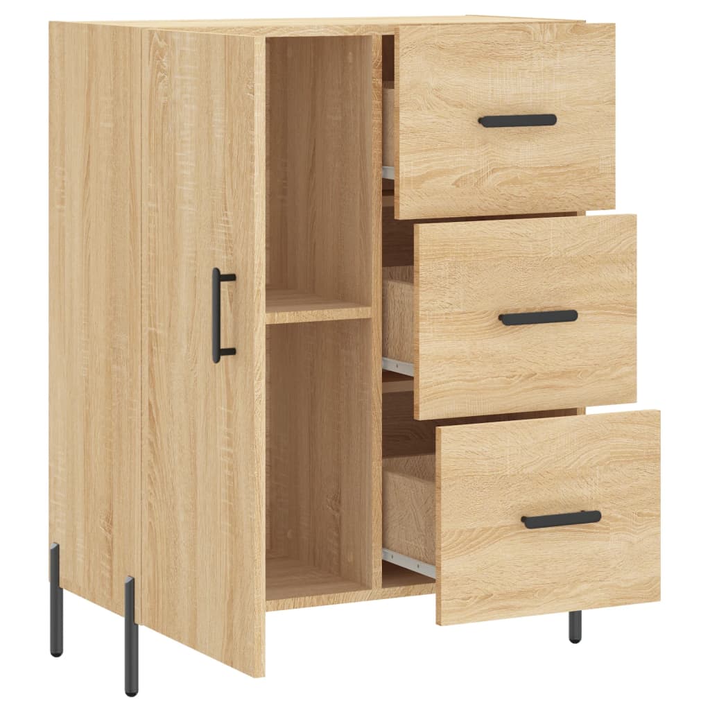 Sonoma oak buffet 69.5x34x90 cm engineering wood