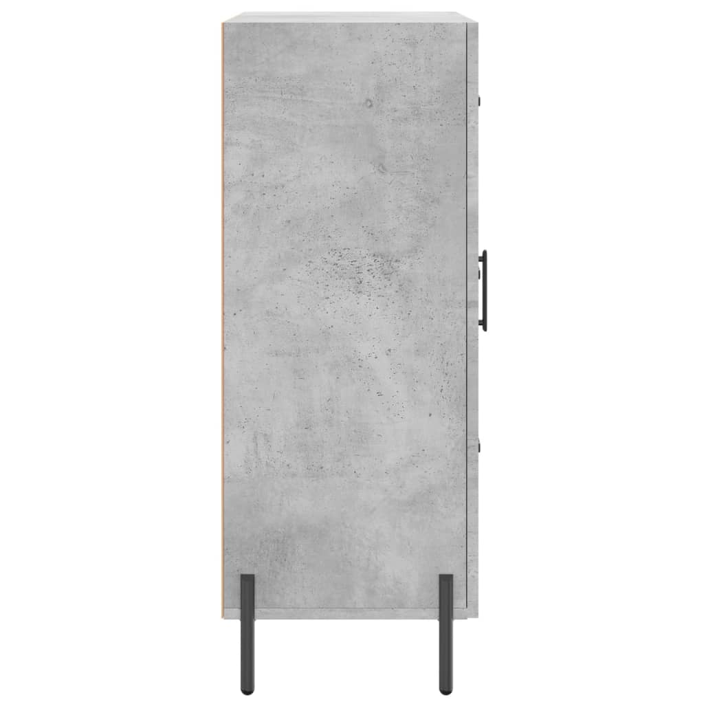 Concrete gray buffet 69.5x34x90 cm Engineering wood