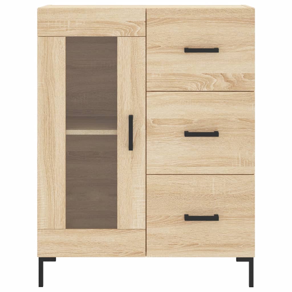 Sonoma oak buffet 69.5x34x90 cm engineering wood