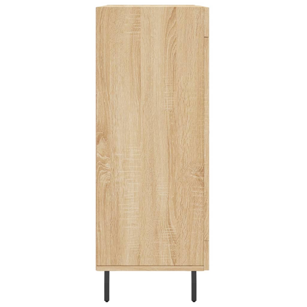 Sonoma Oak Buffet 69.5x34x90 cm ingegneristica legna